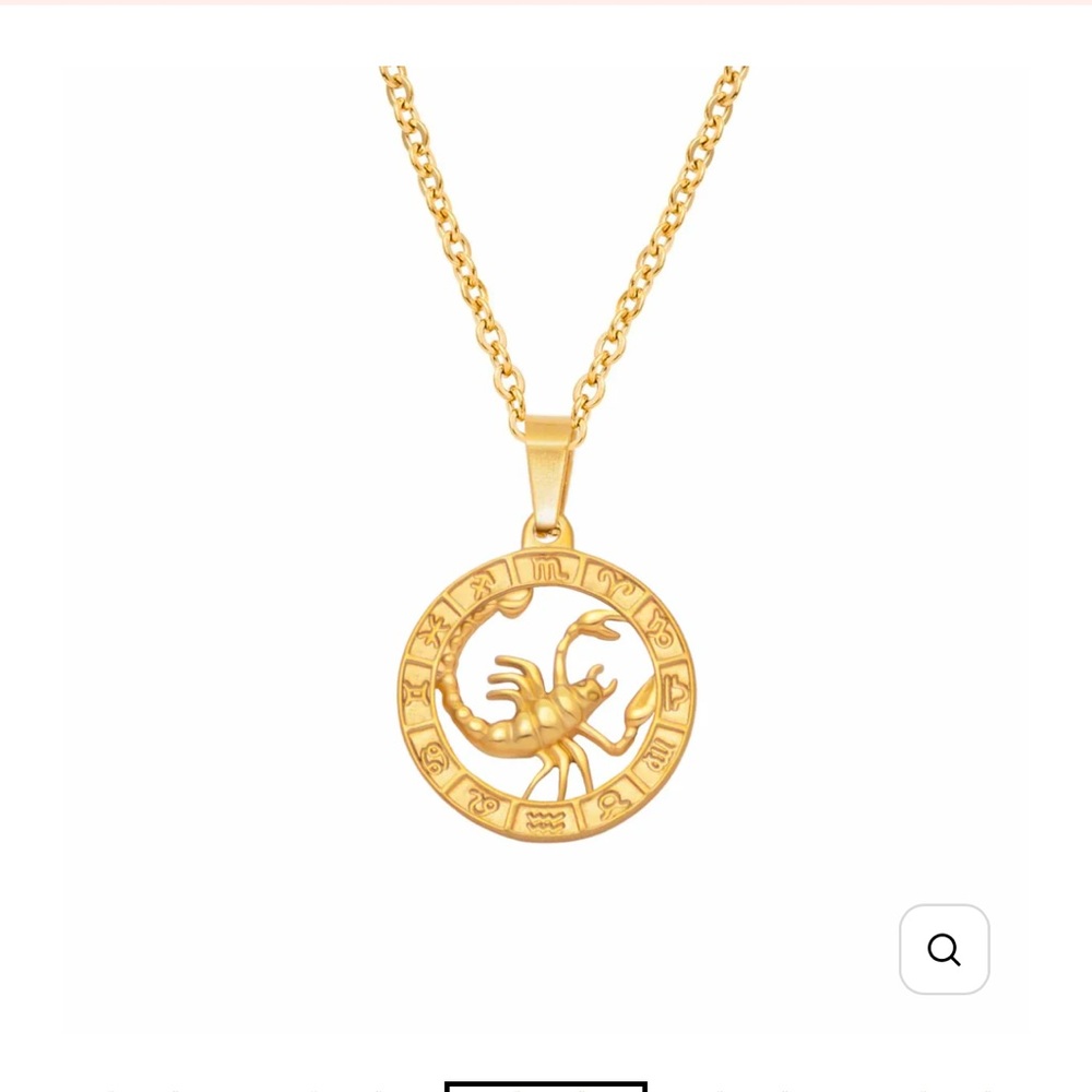 BOHOMOON SCORPIO PENDANT NECKLACE